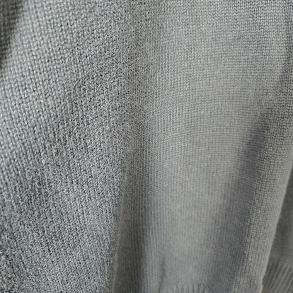 Goodthreads Mens XXL 100 Cotton Quarter‎ Zip Mock Neck Sweater Navy Blue